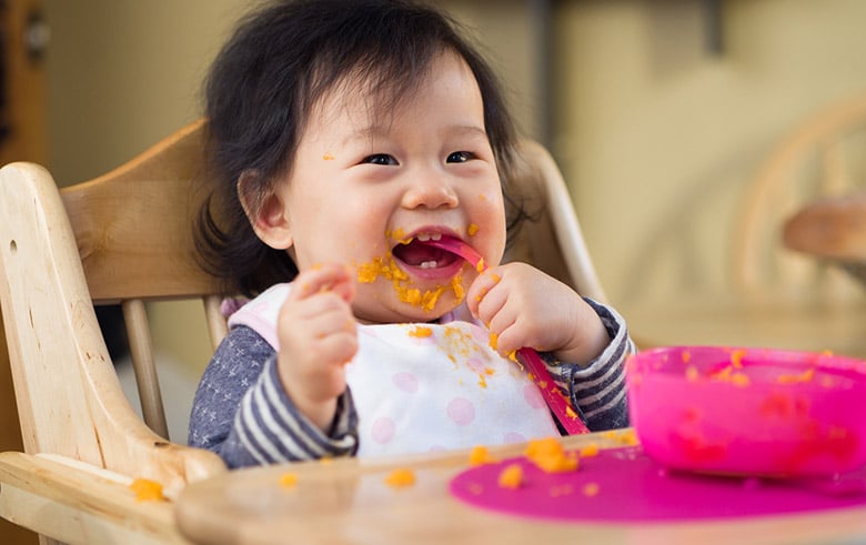 alimentação bebês