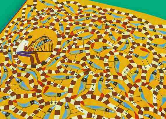 Roger Mello e Roseana Murray falam sobre as dimensoes da poesia ilustrada meio2. Imagem do livro Jardins