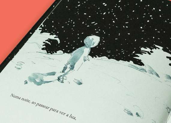 10 livros infantis para crianças de 3 a 5 anos. Imagem do livro Pedro e Lua.