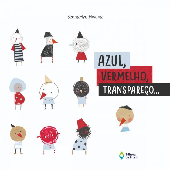 Livros sobre empatia: azul vermelho transpareço...