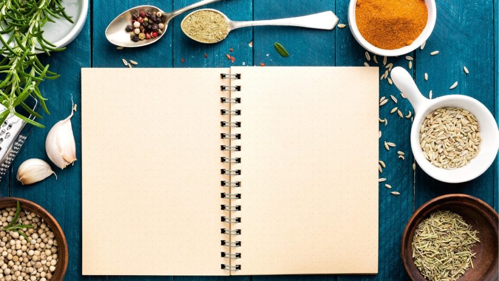 livro de receitas caseiro