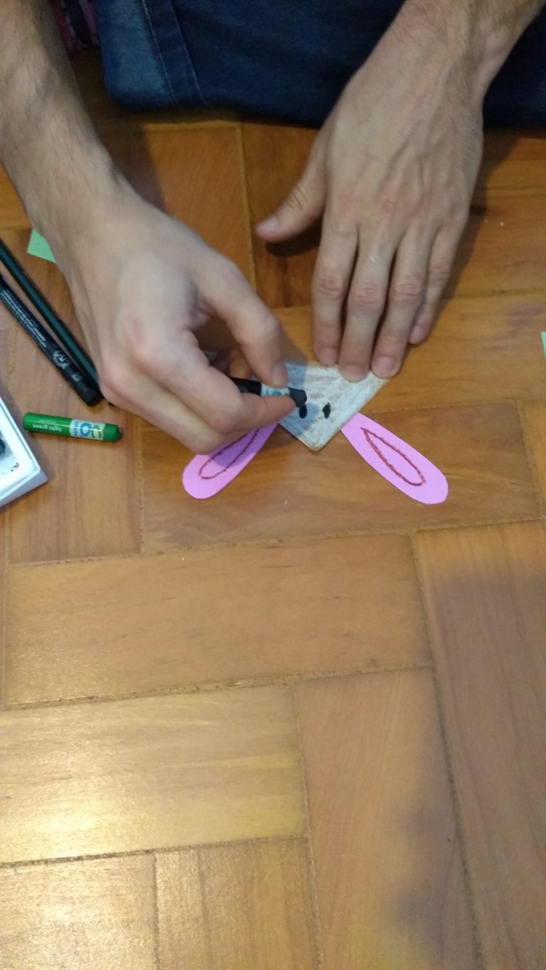 como fazer um marca páginas