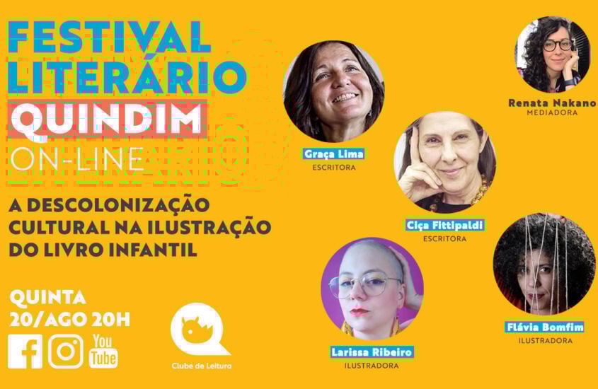 Festival Literário: A DESCOLONIZAÇÃO CULTURAL NA ILUSTRAÇÃO DO LIVRO INFANTIL