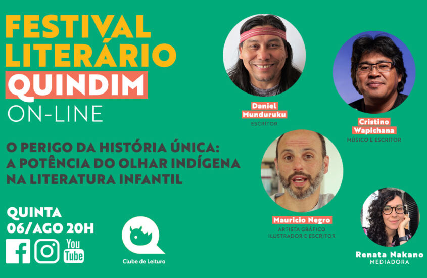 Festival Literário: A POTÊNCIA DO OLHAR INDÍGENA NA LITERATURA INFANTIL