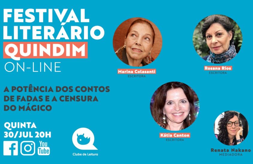 Festival Literário: A POTÊNCIA DOS CONTOS DE FADAS e a censura do mágico