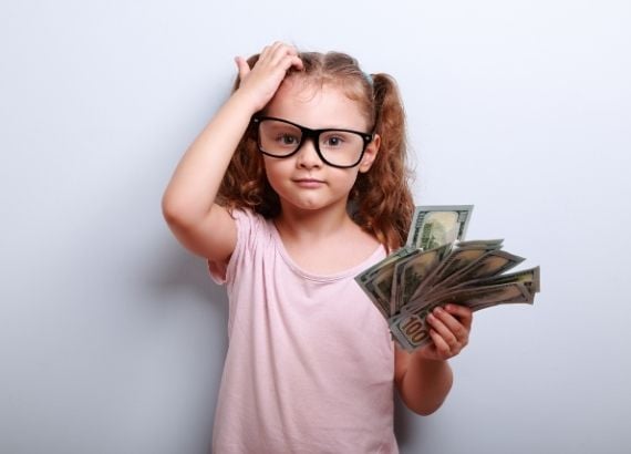 educação financeira infantil dicas