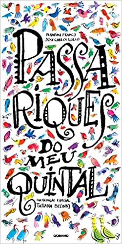 Livros de poesia infantil: passariques do meu quintal