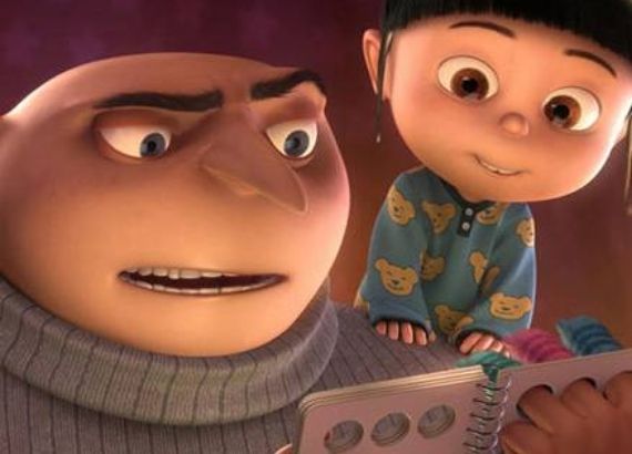 Filmes de comédia infantil. Meu malvado favorito personagens