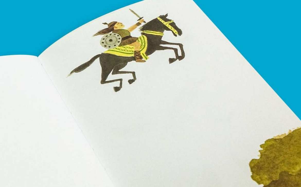 Livro-imagem: 7 obras que as crianças vão amar 11 Livro imagem 7 obras que as criancas vao amar capa. Livro Barbaro de Renato Moriconi
