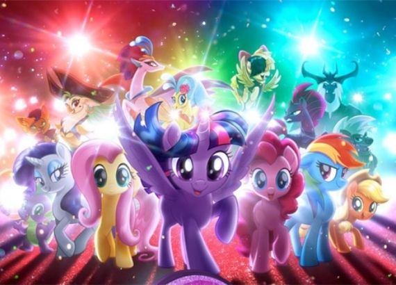 Filmes infantis de 2017. My little ponei o filme