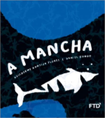 Livros de poesia infantil par acrianças amarem poemas. Capa do livro A mancha