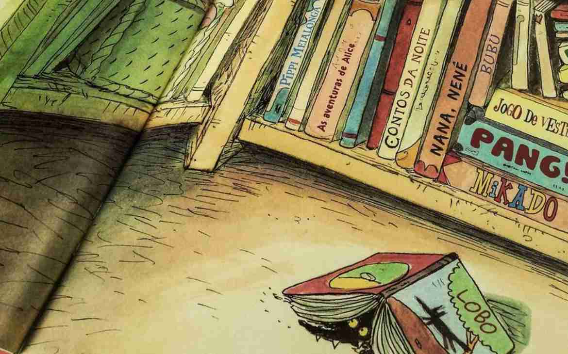 Livros sobre livros conheca 8 obras que falam desse objeto tao amado capa. Livro O lobo que caiu do livro
