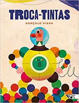 Livros sobre livros. Capa do livro troca tintas