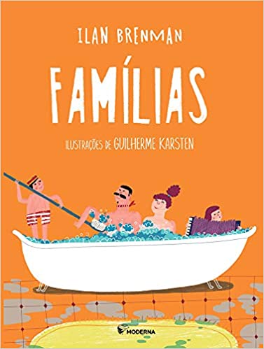 Pequenos leitores. Capa do livro Famílias do Ilan Brenman e Guilherme Karsten