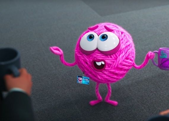 Curta metragem de animação da Pixar. Purl