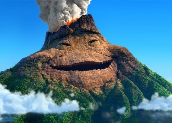 Curta metragem de animação. Lava