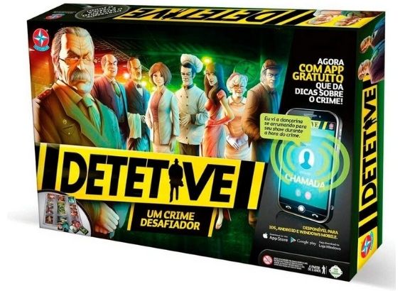 Jogos de tabuleiro para família. Detetive