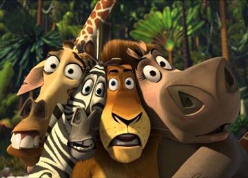 Filmes de comédia infantil para família. Filme Madagascar personagens