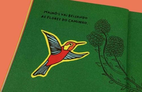 Conheça as palavras de origem indígena do nosso cotidiano_capa. Imagem do livro Tem festa na floresta