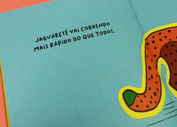 Conheça as palavras de origem indígena do nosso cotidiano_meio2. Imagem do livro Tem festa na floresta