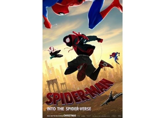 Filmes de animação. Homem-aranha no aranhaverso