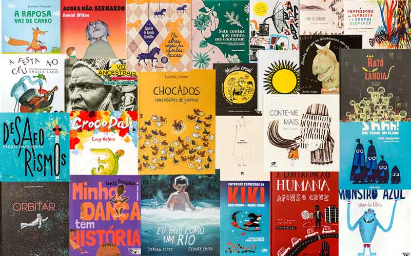 Livros enviados pelo Clube Quindim em 2022