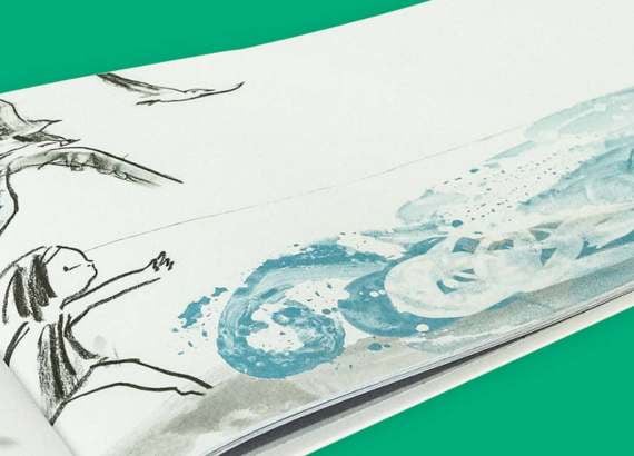 8 livros para ler na praia com as crianças 1 livros para ler na praia com as criancas meio. Livro A onda de Suzy Lee