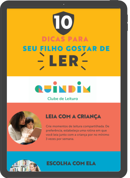 E-book gratuito 10 dicas para seu filho gostar de ler