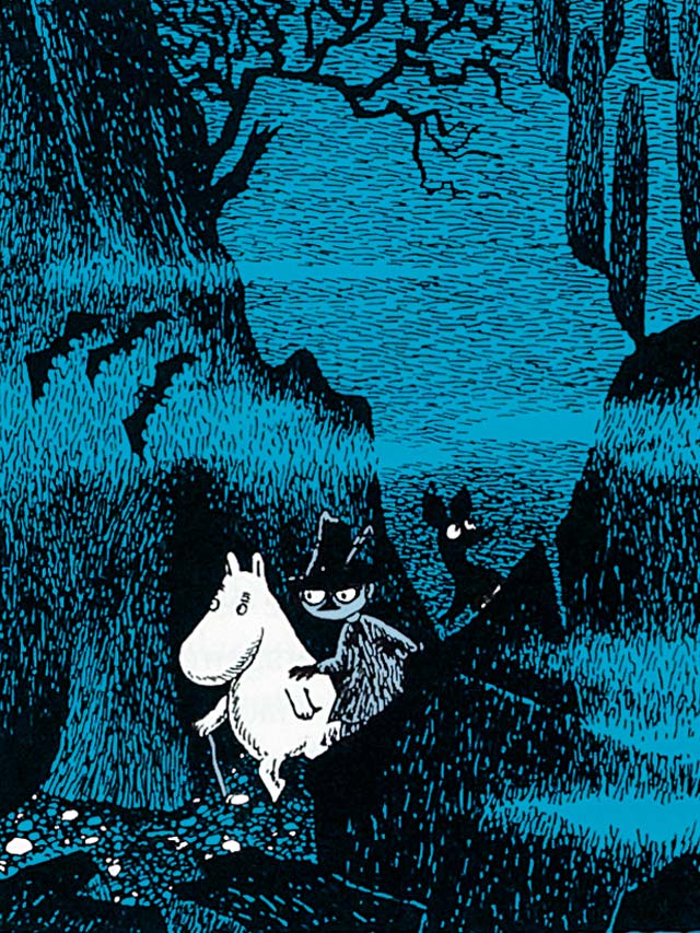 Um cometa na terra dos Moomins