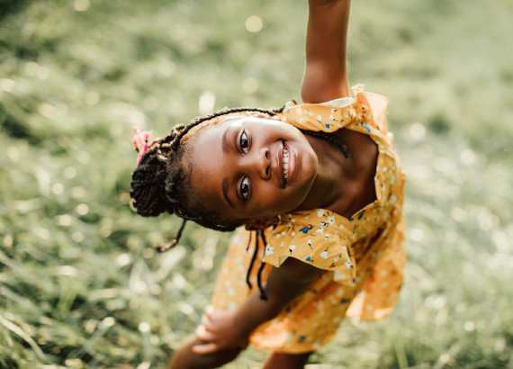 Literatura e antirracismo na educação infantil 

Menina sorrindo