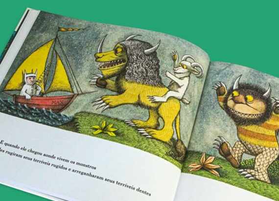 Classicos da literatura infantil. Onde vivem os monstros