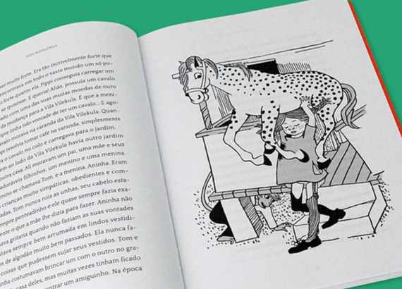 Classicos da literatura infantil. Pippi Meialonga