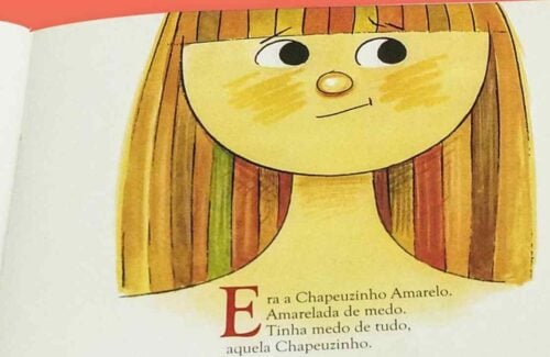 10 titulos classicos da literatura infantil brasileira que voce precisa conhecer. Capa do livro Chapeuzinho Amarelo