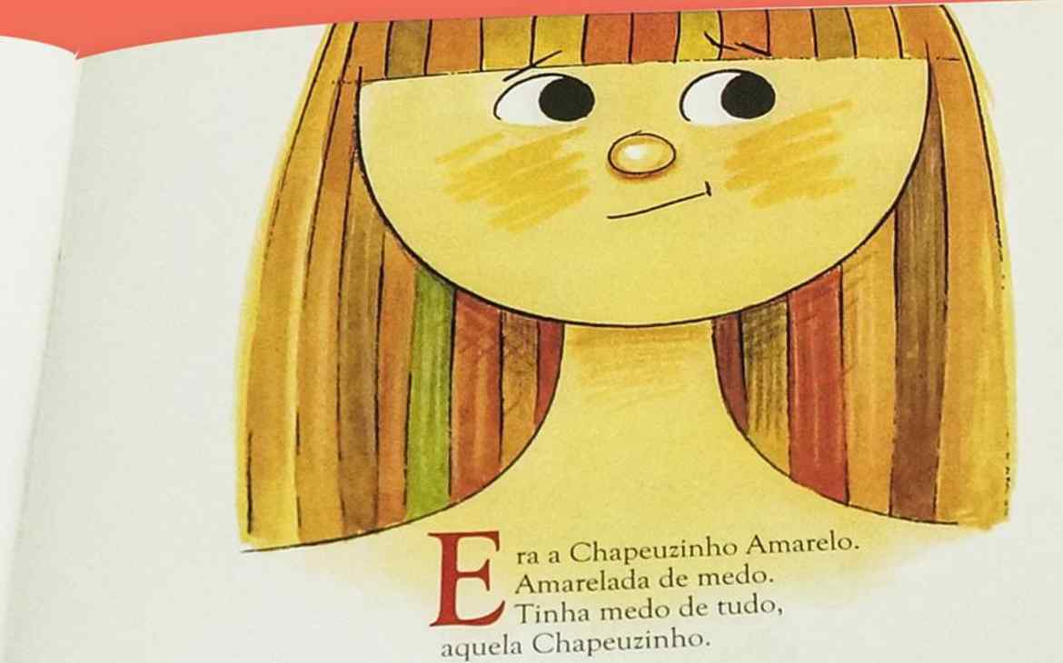 10 titulos classicos da literatura infantil brasileira que voce precisa conhecer. Capa do livro Chapeuzinho Amarelo