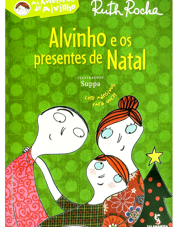 Além do Papai Noel: diálogos significativos para ter com as crianças no fim do ano 6 Capa Frente Alvinho transparente e1733431956892