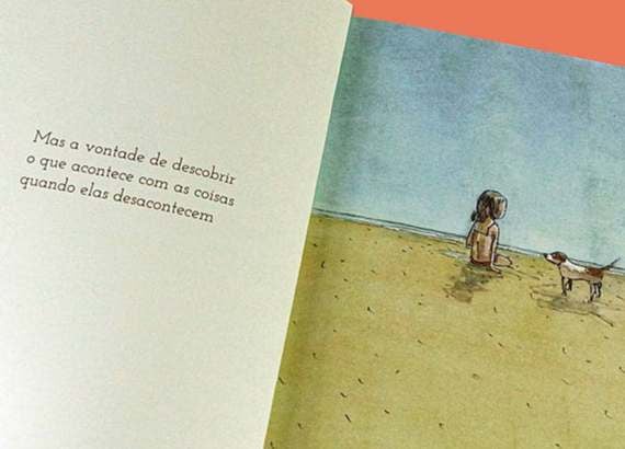 Luto infantil como ajudar a crianca a lidar com a morte e os encerramentos. Imagem do livro Quando as coisas desacontecem