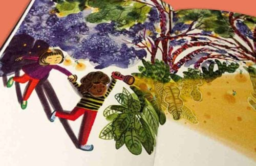 8 livros sobre o ato de brincar_capa. Imagem do livro Quero brincar e esta de noite