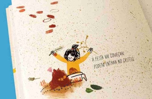 A importância do silêncio nos livros_capa. Imagem do livro O melhor dia da minha vida