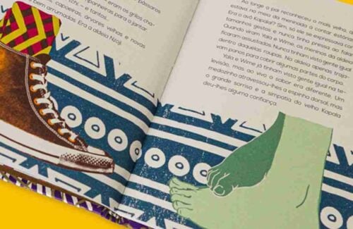 Fora do cotidiano por que é importante ler livros infantis sobre realidades diversas_capa. Imagem do livro Kimbi e a magia da floresta
