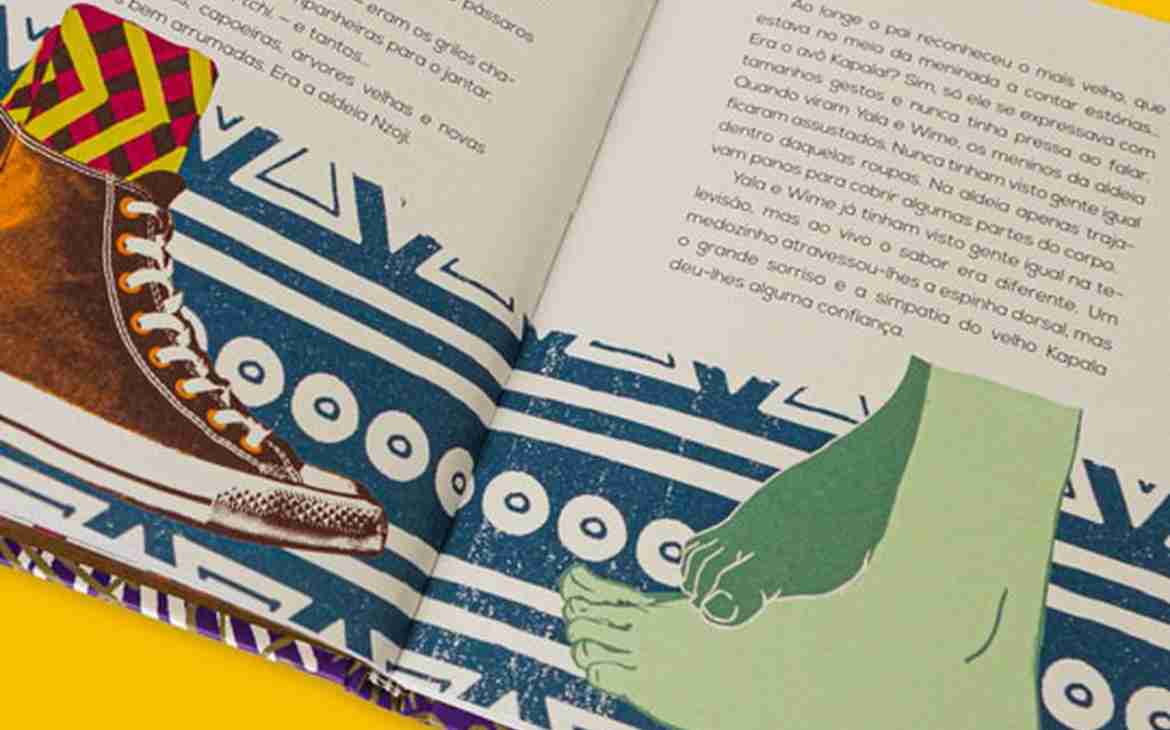 Fora do cotidiano por que é importante ler livros infantis sobre realidades diversas_capa. Imagem do livro Kimbi e a magia da floresta