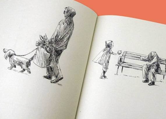 A importância do tempo no livro ilustrado 3 O tempo no livro ilustrado_meio. Imagem do livro Os invisiveis de Odilon Moraes