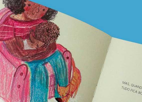 Literatura de colo_meio. Imagem do livro Bebezinho bebezão