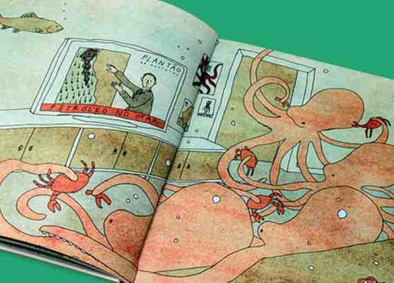 8 livros infantis imperdíveis para quem curte nonsense 1 8 livros infantis com nonsense para ler com a sua família_meio. Imagem do livro Submersos