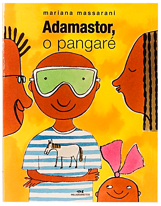A família vai aumentar? Conheça 7 livros para ler com crianças que vão ganhar um irmão 6 Capa Frente Adamastor transparente e1756487471545