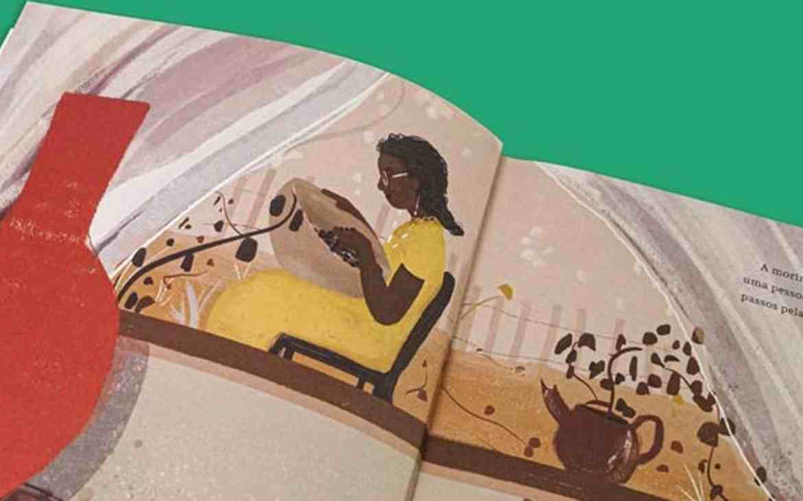Coluna: Precisamos questionar a normatização de estereótipos na literatura para crianças 6 Coluna estereotipos na literatura capa. Imagem livro Os dengos na moringa de voinha