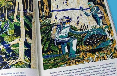 7 livros para pensar os caminhos da humanidade_capa. Imagem do livro A incrivel expedicao dos robos