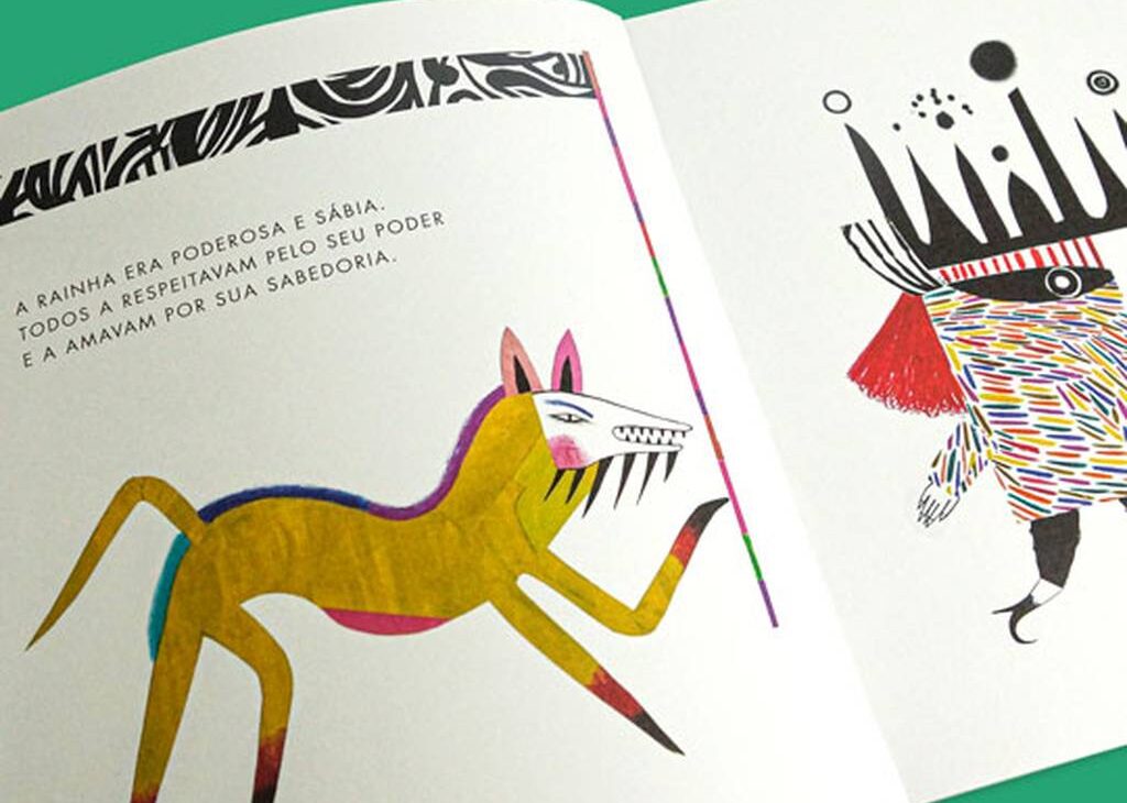Você sabe o que é leitura de imagens no livro infantil? Entenda como isso ajuda a criança a compreender e construir o mundo 4 RainhaLoucaFoto2