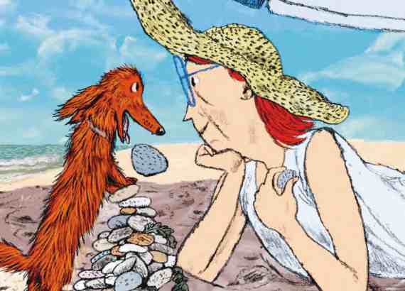 8 livros amáveis com animais 1 Livros amáveis com animais_meio. Imagem do livro Cachorro Quente
