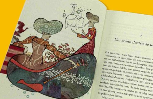 Imagem do livro "Um conto dentro de um conto", de Ahmet Ümit e Cem Kızıltuğ