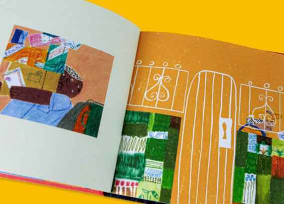 Como contribuir para a construção do senso de justiça nas crianças? 4 Como contribuir para a construção do senso de justiça. Imagem do livro O porteiro